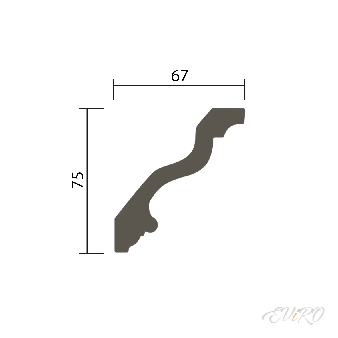 Карниз EViRO Модель 1.50.216