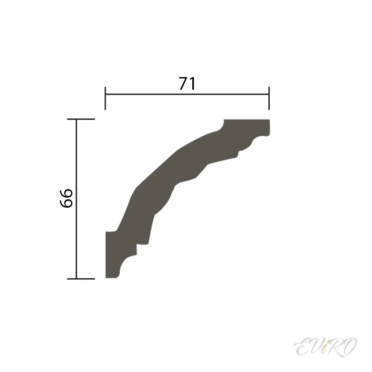 Карниз EViRO Модель 1.50.205